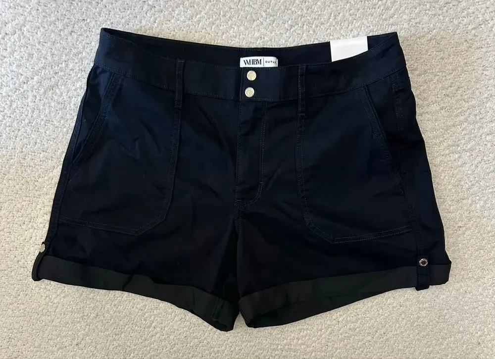 NWT* White House Black Market Womens Utility Shorts Size 10